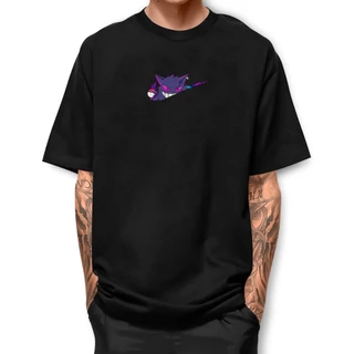 Camiseta Básica Gengar N Dark 100% Algodão Camisa IKJ1