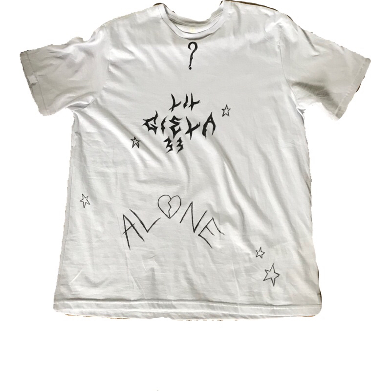 lilgiela33 camiseta branca