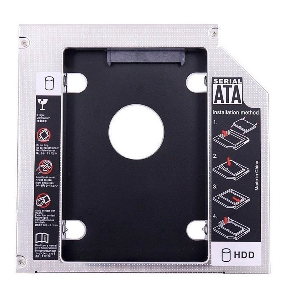 Case Adaptador Ssd Hdd Caddy Gaveta Para Hd 12,7mm Universal