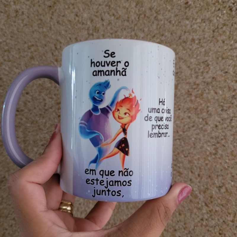 Caneca - Amizade "Elementos" Se houver o amanhã