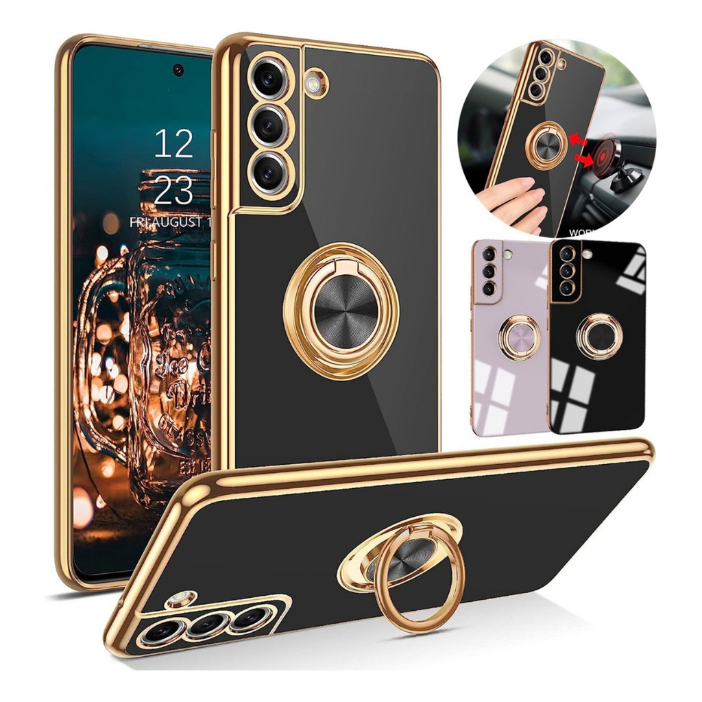 Capa Capinha Para Samsung Galaxy S21 Fe Tela 6.4 Luxo Premium Aveludado