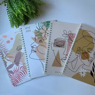 Caderno Pautado Traços Feminino Note Book Tamanho A5 14,5cm X 21cm - Novo Século / WX Gift