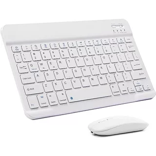 Teclado E Mouse Sem Fio Bluetooth 5.2 Compatível iPhone Android