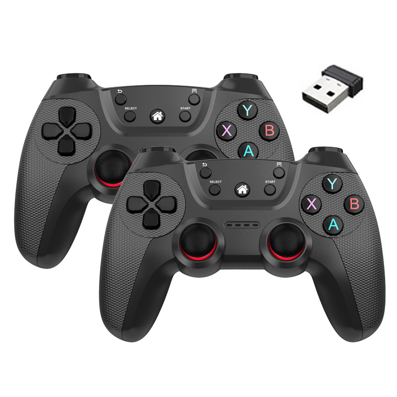 Controle Joystick Sem Fio Receptor 2.4g para game stick 4 ou GD10