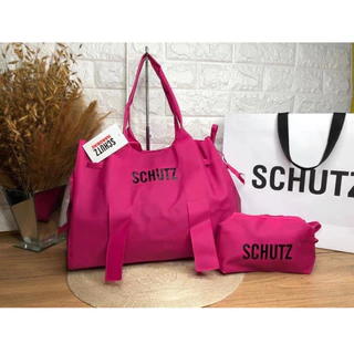 KIT BOLSAS MODA PRAIA BOLSA + NECESSAIRE