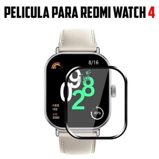 Pelicula 3D para Xiaomi Redmi Watch 4 super resistente pelicula com borda 3d