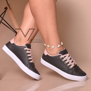 Tenis Feminino Casual Sapatenis Estilo Shoes - Compre Agora