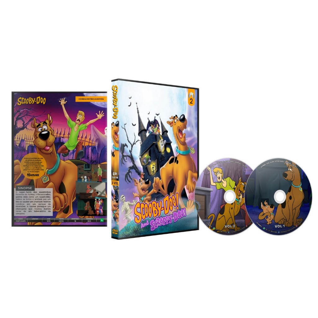 Dvd Scooby Doo E Scooby Loo 1979 Completo Dublado | Shopee Brasil