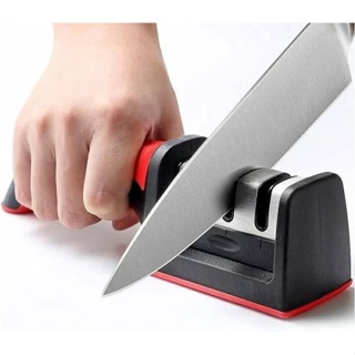 Afilador manual amolador de facas amolador faca afiador de facas pedra de  amolar