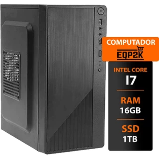Computador Intel Core I7 4°gera. Ssd 1tb 16gb Memória Ram