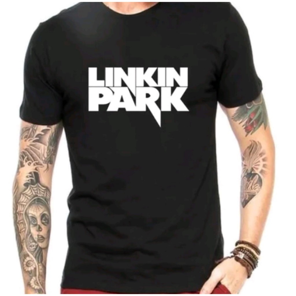 Camiseta Linkin Park Unissex Tecido de Alta Qualidade 100% Algodão