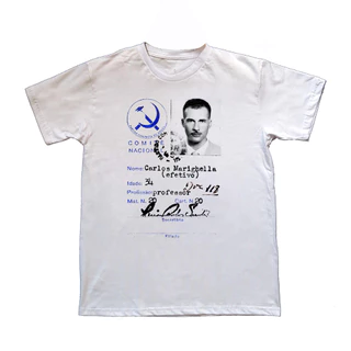Camiseta Marighella Esquerda Filiação