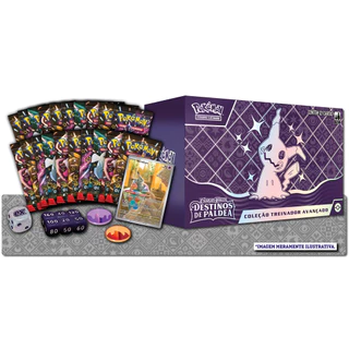 Pokemon Box Treinador Avançado Destinos de Paldea - Escarlate e Violeta 4.5 - Copag