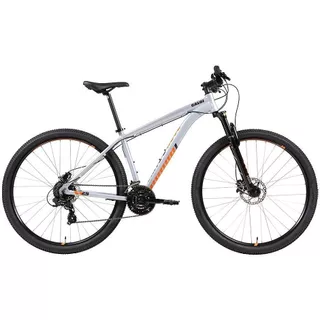 Bicicleta MTB Caloi 29 Aro 29 - Freio a Disco - 21 Velocidades - Prata