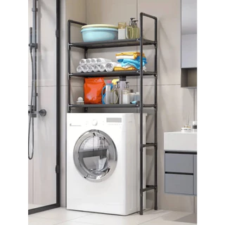 Prateleira Rack Organizador Lavanderia Banheiro Estante Móvel