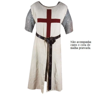 Túnica Templário em Algodão - Adulto - Ange