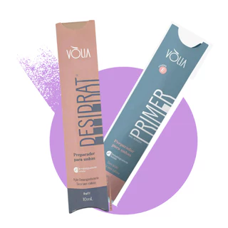 Kit Sache Volia preparadores Unha Nail designer