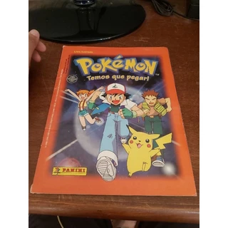 Livro Ilustrado Pokémon Temos que Pegar (completo e com pôster)