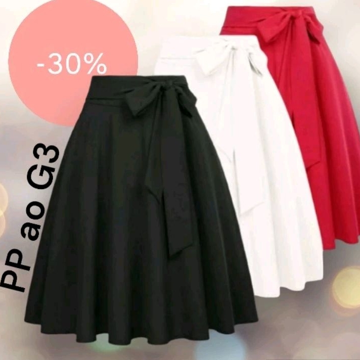 Saia preta,RODADA moda Evangélica,Laço social GODE,Plus Size | Shopee ...
