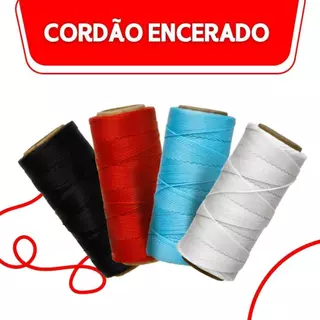 Cordão Encerado 1mm - Fio Cordone Cores Diversas - Com 100 Metros - BRX em Oferta na Shopee
