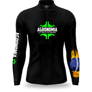 Camisa Agro Matreiro Proteção UV50 - Black Agronomia