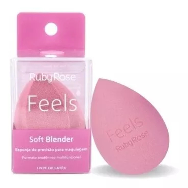 Esponja De Maquiagem Soft Blender Feels Ruby Rose