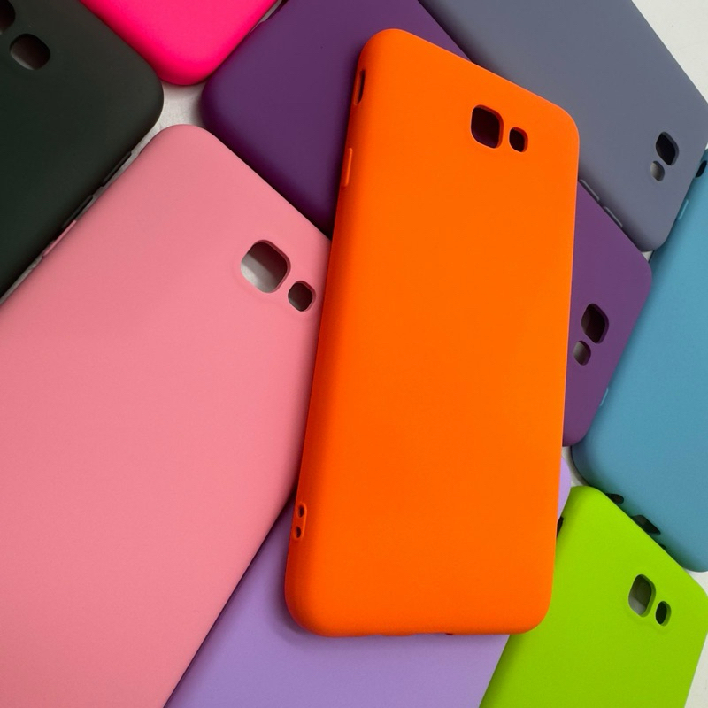 Capa Capinha Case Silicone Samsung Galaxy J7 Prime Aveludada