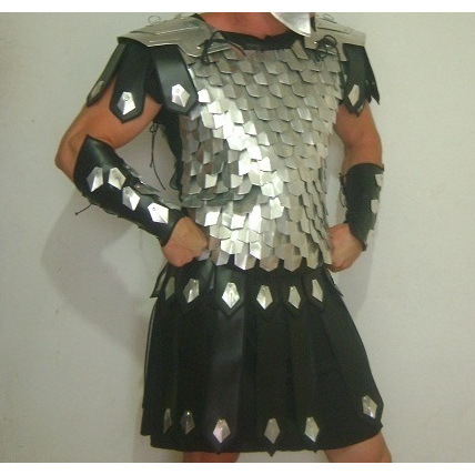 Fantasia Armadura Romana, Espartana - Em metal - Ange