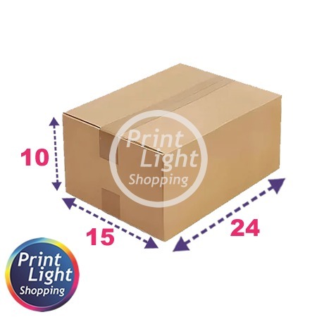 25 Caixas de Papelão Medida 24x15x10- Correios Sedex...
