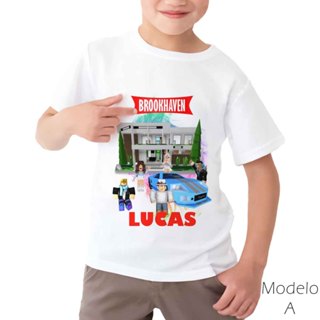 Camiseta personalizada roblox games