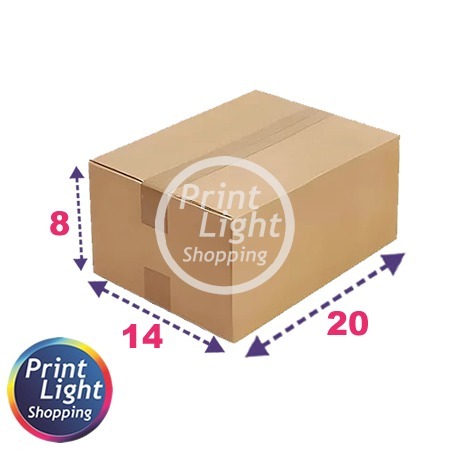 Caixa de Papelão 20x14x8 Correios Ecommerce Envios