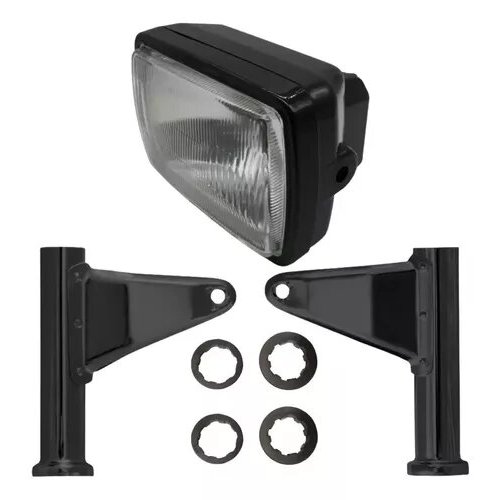 Farol Completo, Borracha, Suporte Farol Titan 125 89 Á 99