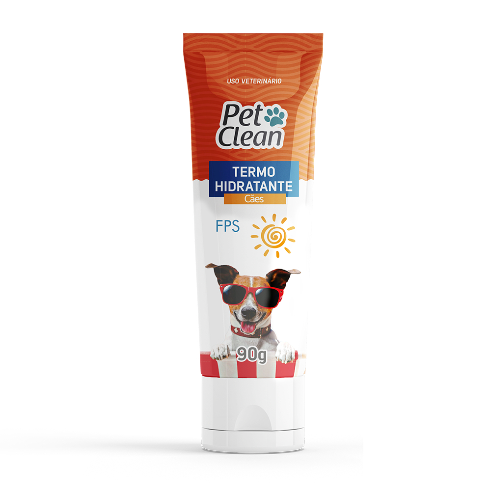 Protetor Solar Termo Hidratante Para Cachorro Pet Clean 90g - PetClean ...