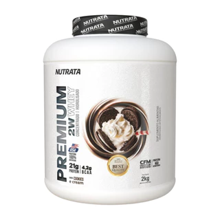 Whey Protein Premium 2W Concentrado e Hidrolisado - 2Kg - Nutrata