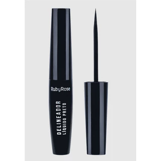 Delineador Liquido Preto - Rubyrose