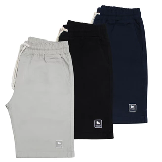 Kit 2 Bermudas Masculina Sarja com Elastano Qualidade Premium
