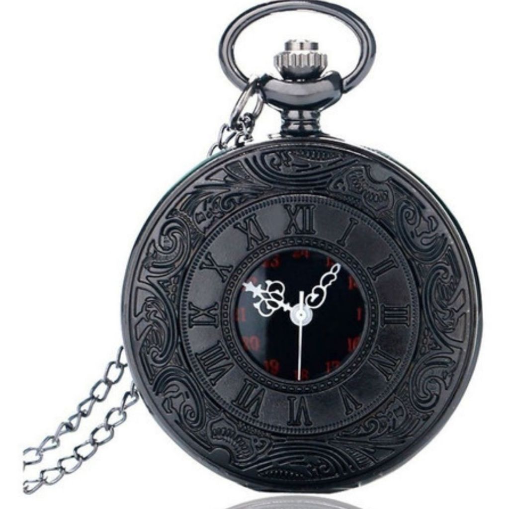 Relógio De Bolso JewelryWe - Vintage Com Corrente