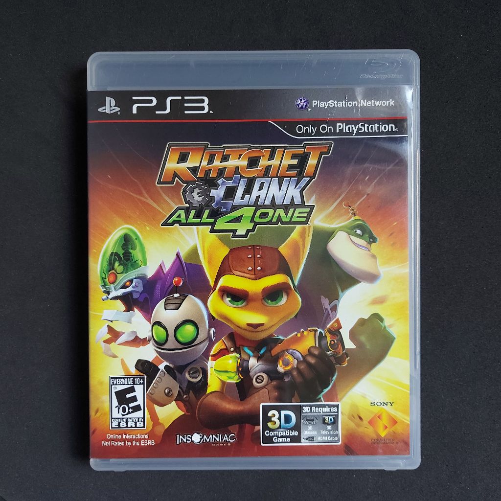 Ratchet all 4 one ps3 d'occasion - Jeux vidéo