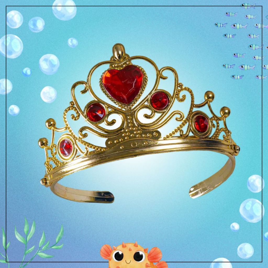 Coroa de Princesa Infantil - Dourada