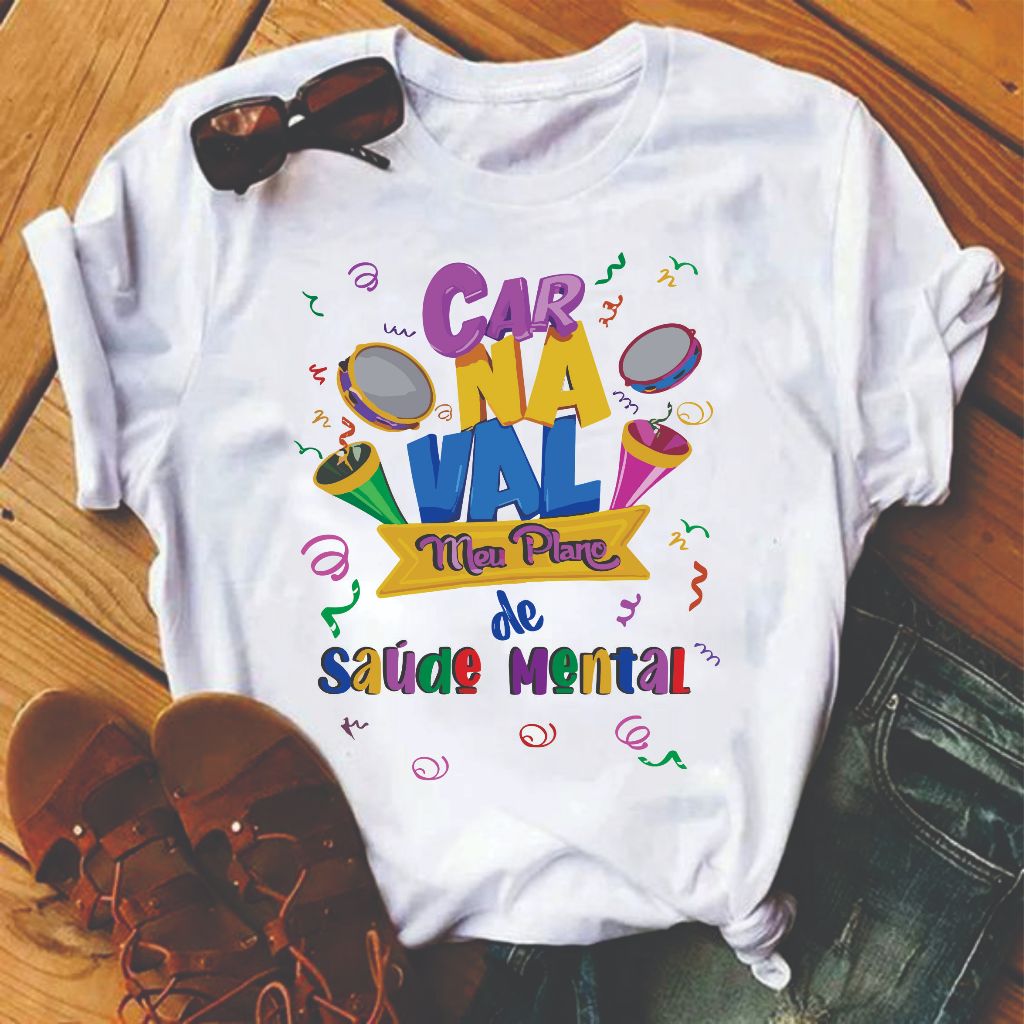 camiseta carnaval Shopee Brasil