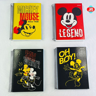 caderno do Mickey preto 15 matérias 240 folhas com arame