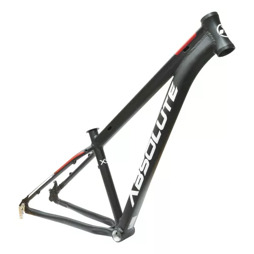 Quadro 29 Ciclismo Absolute Nero 4 Cabeamento Interno Bike Preto e Vermelho