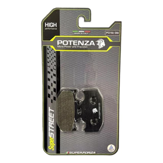 Pastilha Freio Traseira Fazer 250/Lander 250/Tenere 250 até 2020 Potenza Orgânica PTZ152SS
