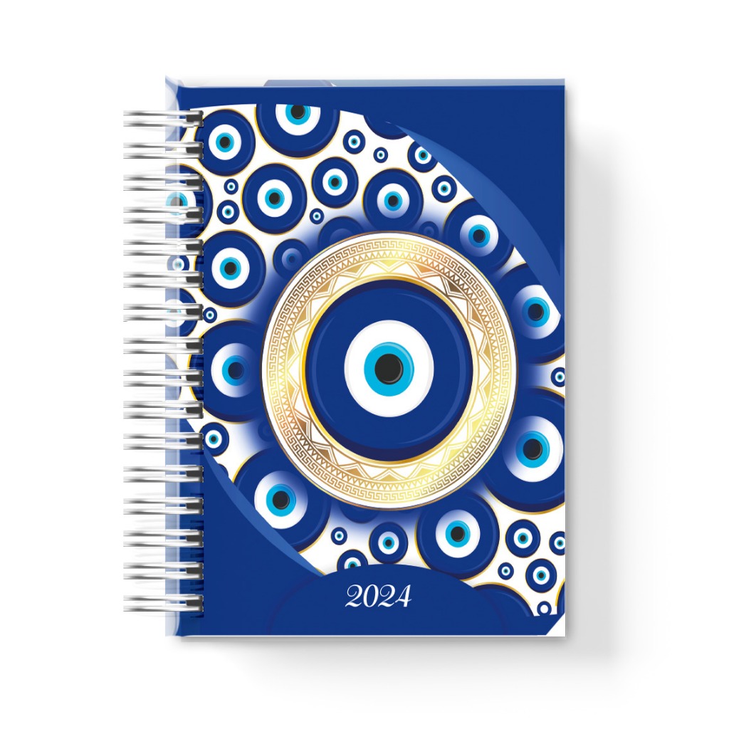 Agenda 2024 personalizada com nome varias capas