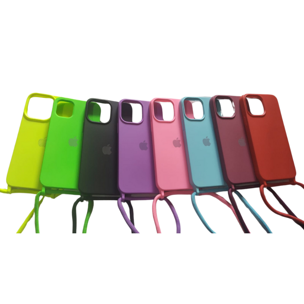 Capa Case com Alça Cordão para iPhones - Ideal para Pendurar no Pescoço