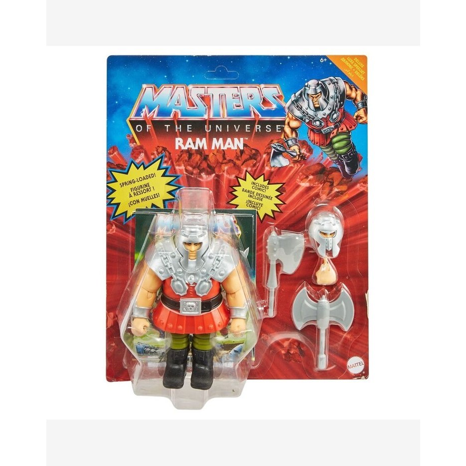 Figura Articulada - Masters Of The Universe - Origins - Ariete - 15 cm - Mattel