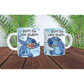 Caneca Stitch Personalizada Cansado 325 ml