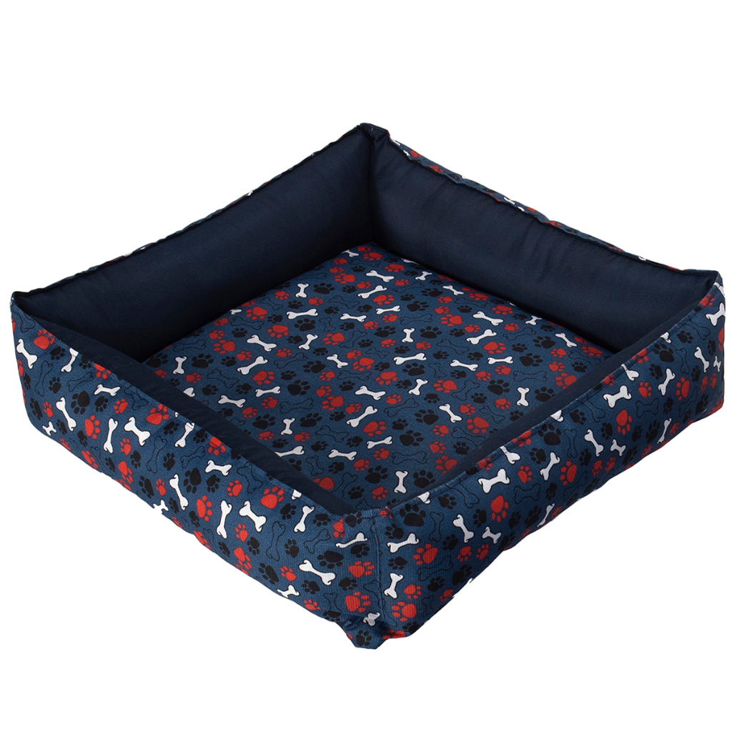 Cama Pet Caminha Cachorro Quadrada 50cm x 50cm Com Zíper
