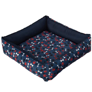 Cama Pet Caminha Cachorro Quadrada 50cm x 50cm Com Zíper