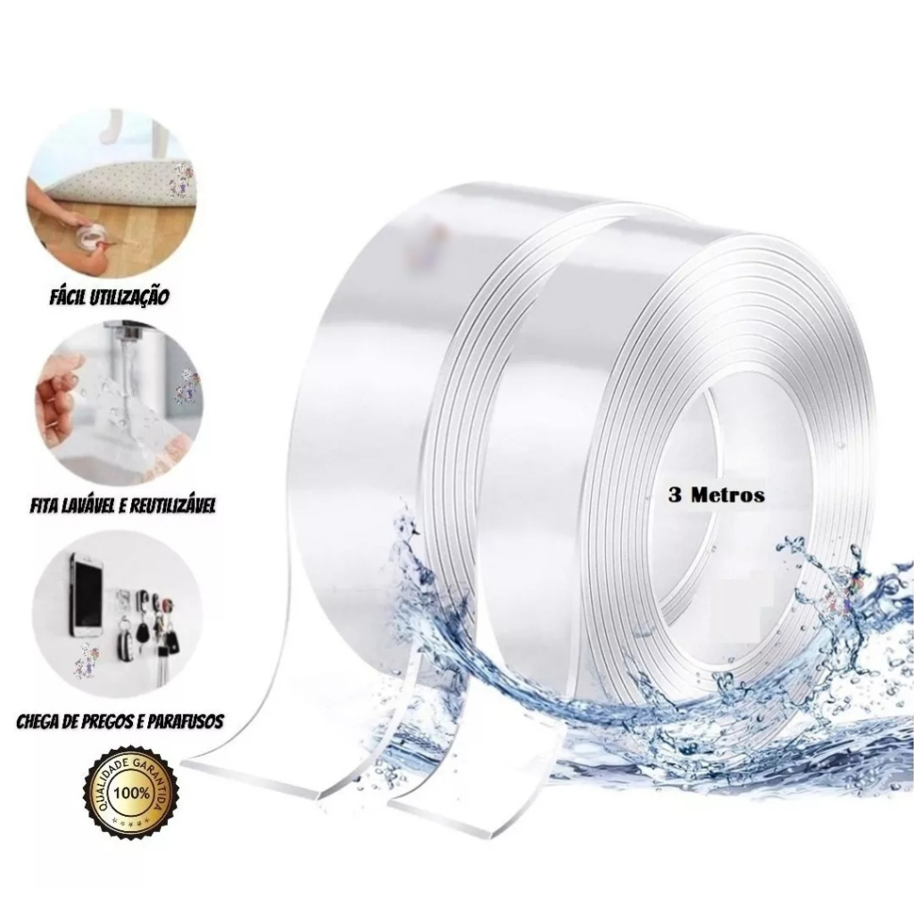 Nastro Adesivo Argento SEIYOGDS | 100mm X 50m Extra Forte - Foto 4